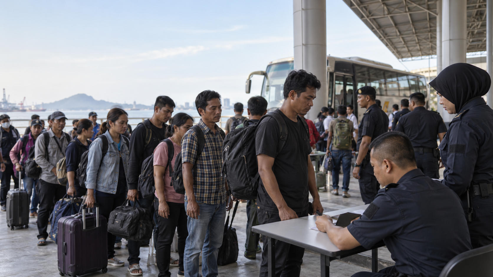 Malaysia Disebut Pulangkan 1.476 Warga Myanmar