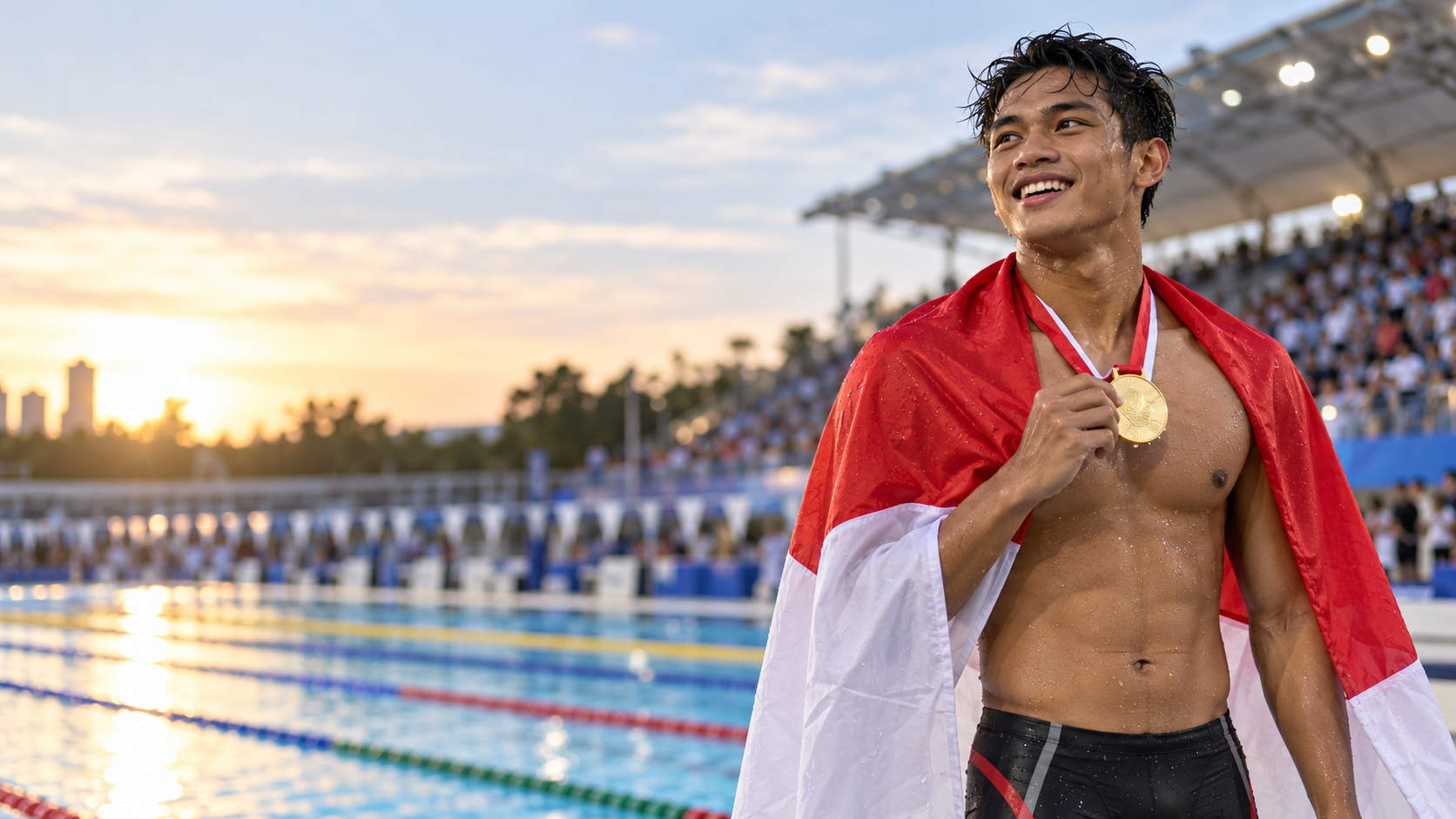 Maulana Rifky Sumbang Emas Keempat Indonesia