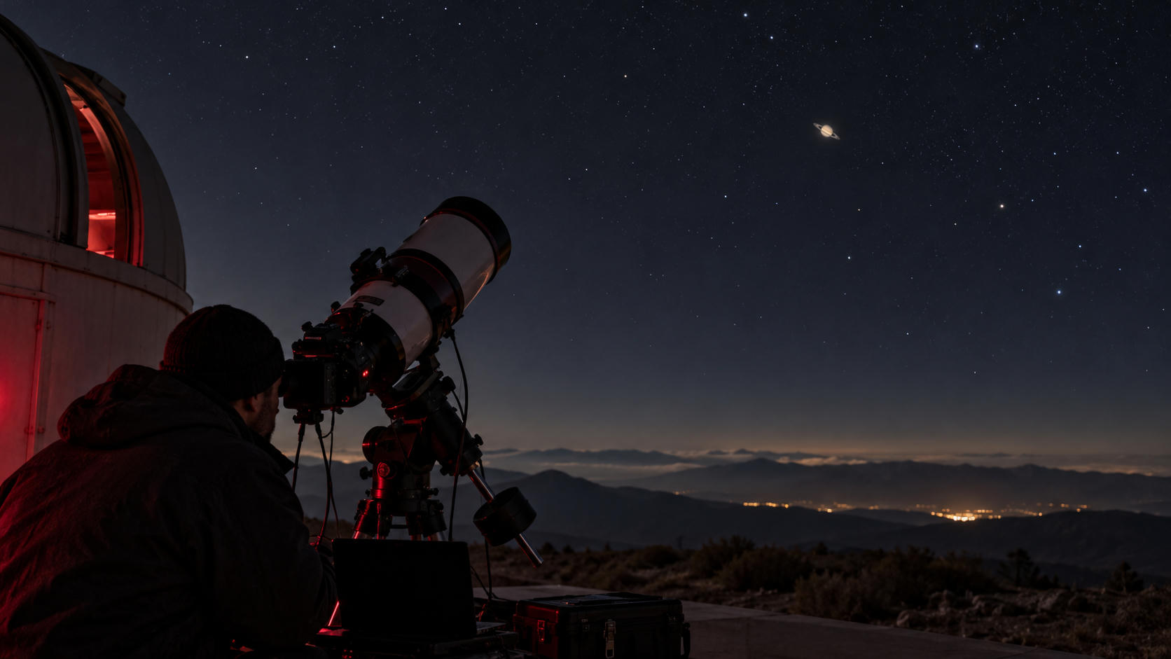 Memotret Saturnus dari Bumi dengan Lucky Imaging