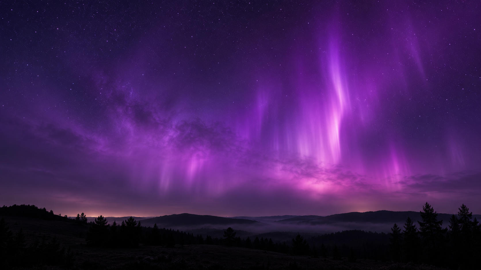 Misteri Kabut Ungu: Aurora atau Fenomena Optik?