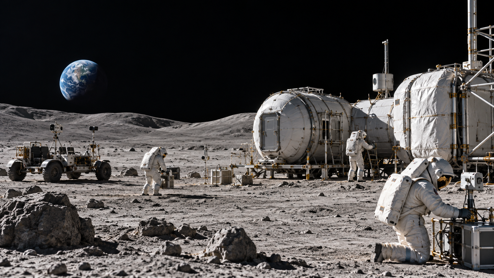 NASA dan Rencana Habitat Manusia di Bulan pada 2040