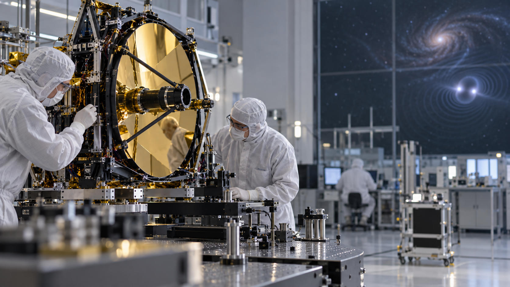 NASA Kembangkan Teleskop Presisi untuk Gelombang Gravitasi