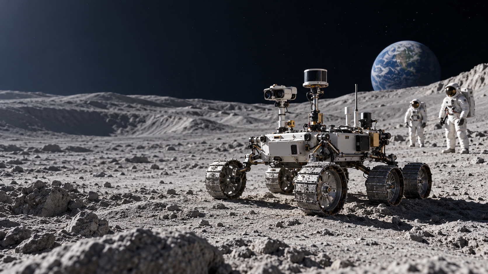 NASA Percepat Pengembangan Kendaraan Otonom di Bulan