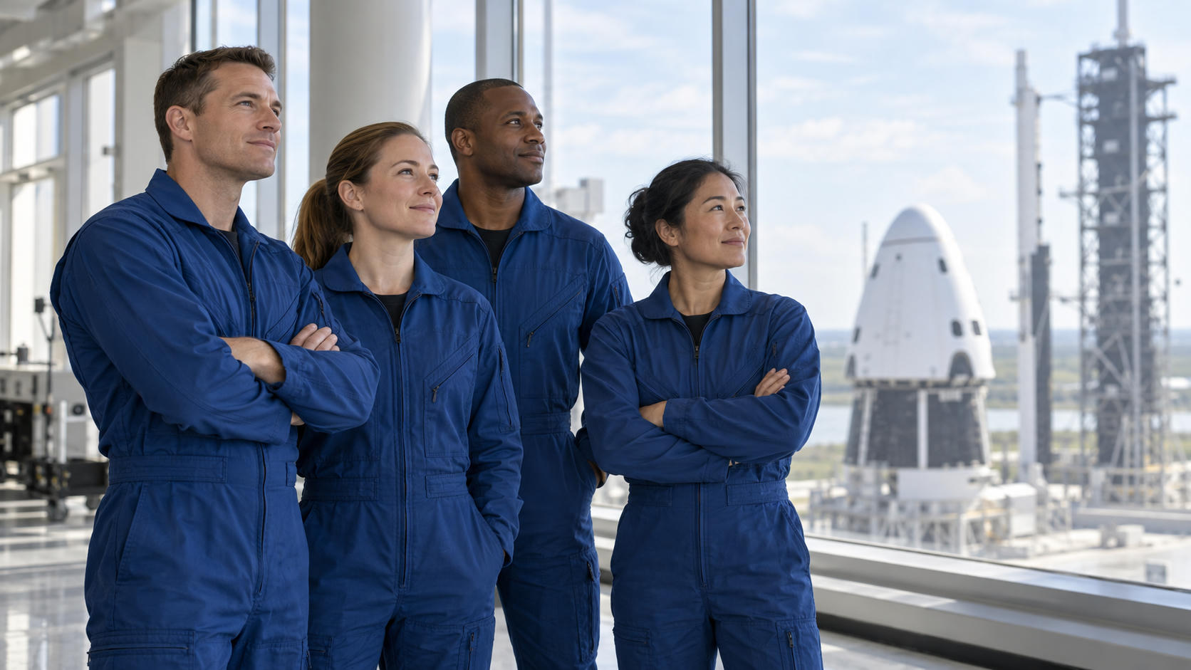 NASA Tetapkan Empat Kru SpaceX Crew-14 untuk 2027