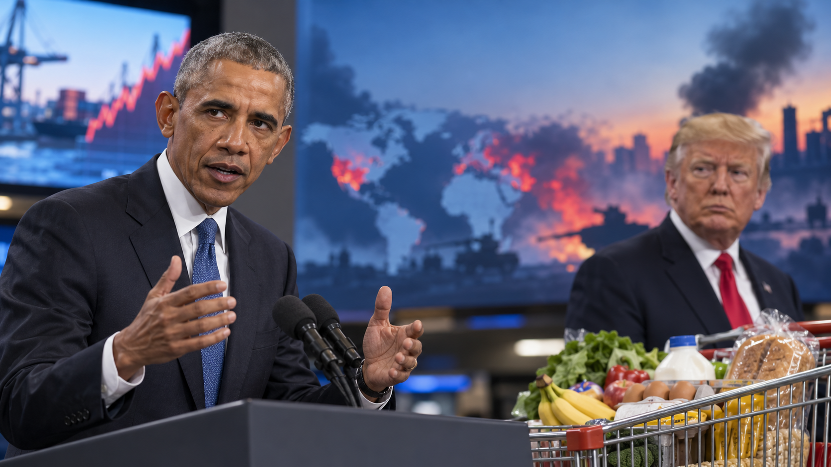 Obama Disebut Salahkan Trump atas Perang Iran dan Harga