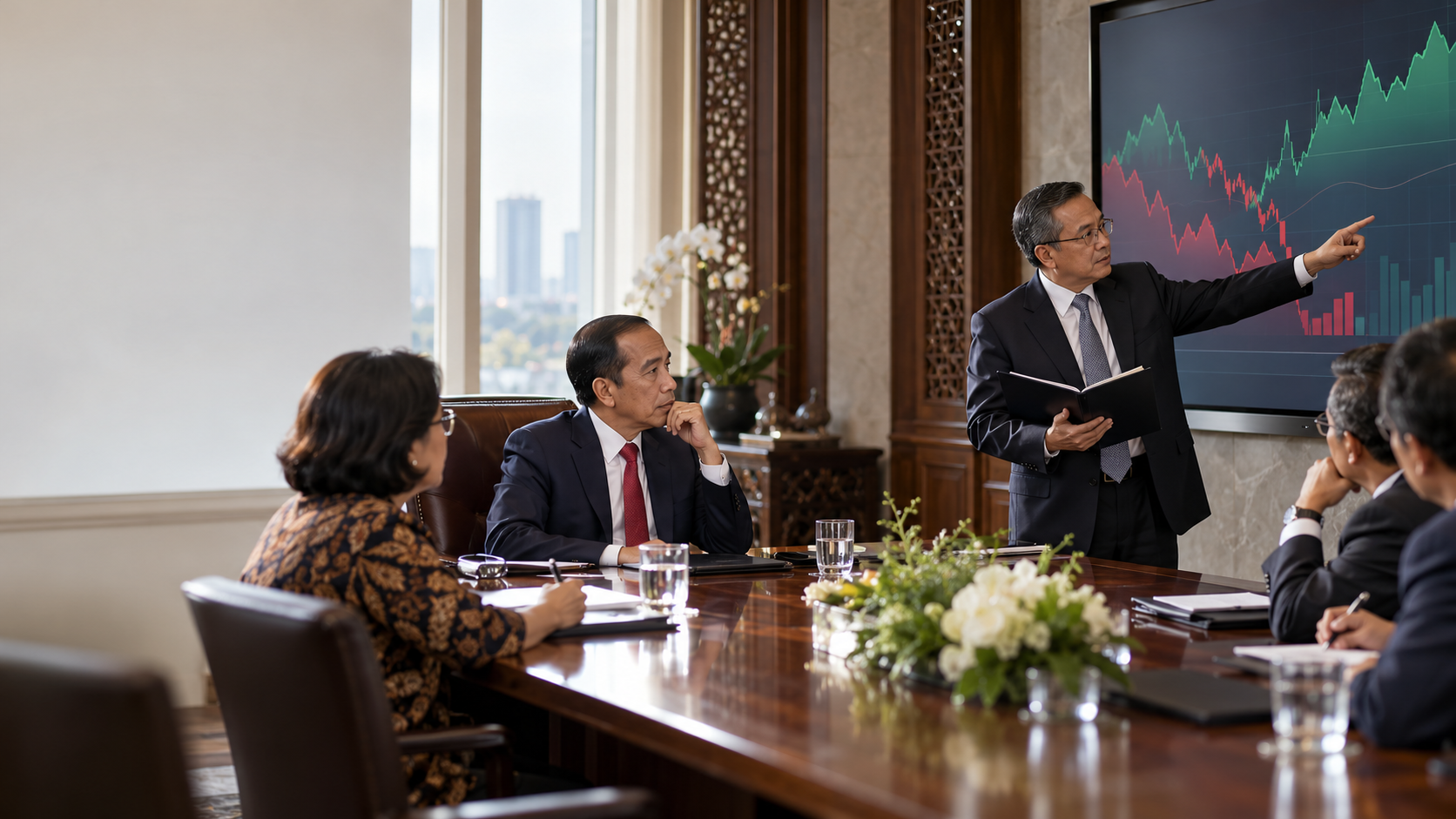 OJK Laporkan Kondisi Bursa kepada Prabowo soal MSCI