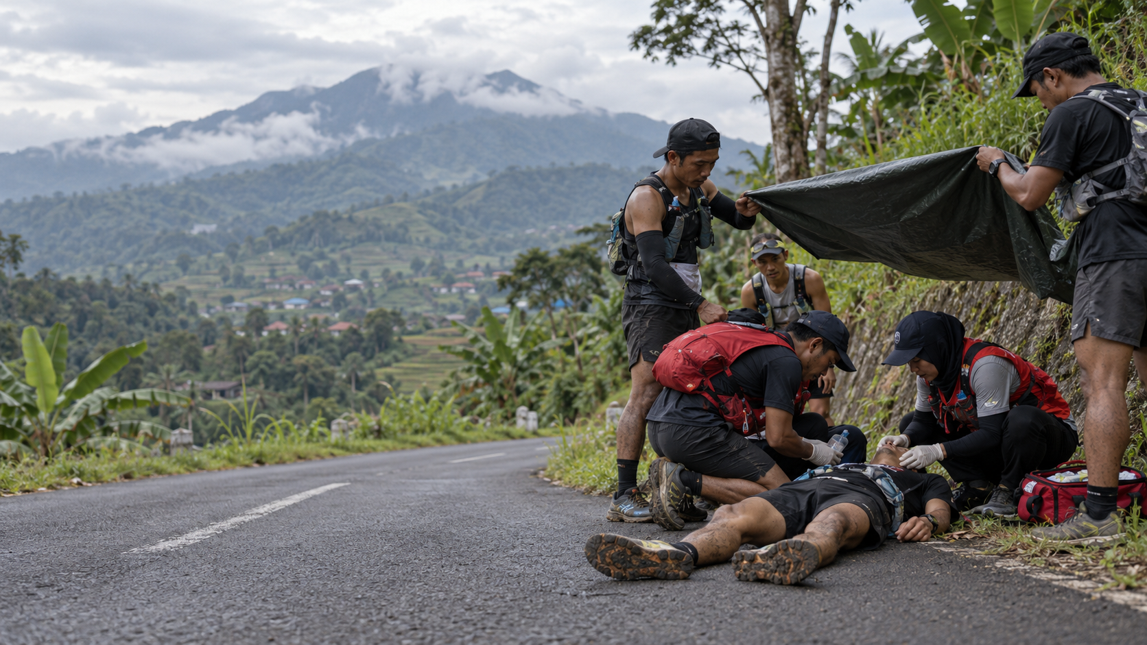 Pelari ITB Ultra Marathon Kolaps dan Meninggal di Cianjur