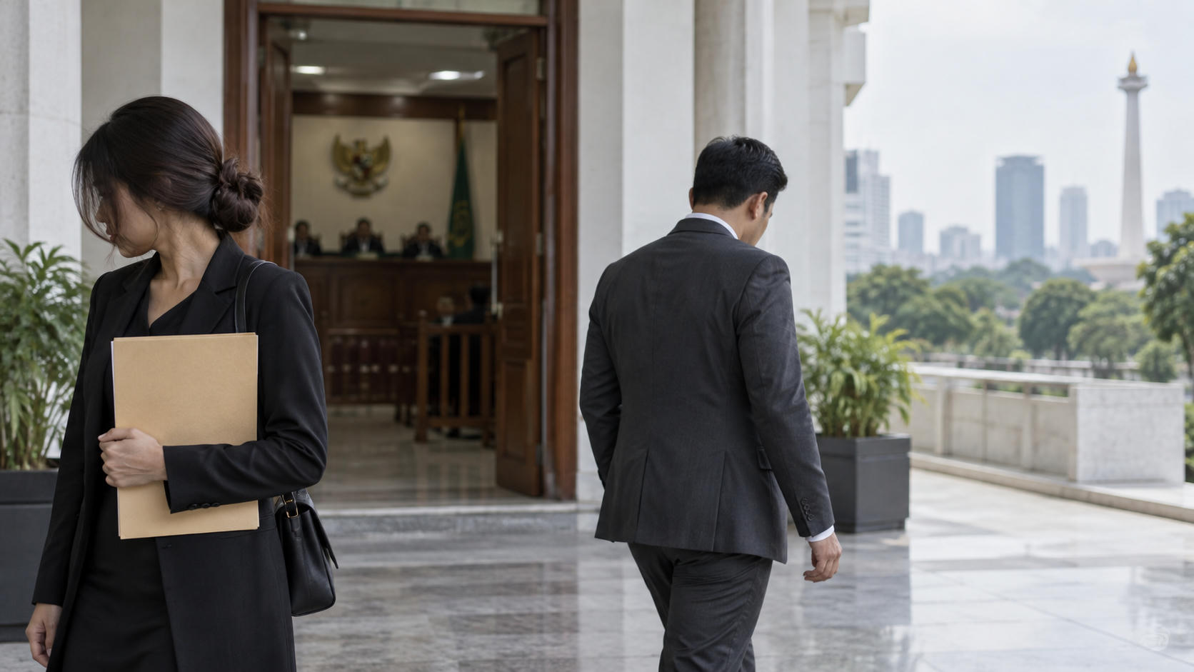 Perceraian Sara Wijayanto dan Demian Diputus Verstek
