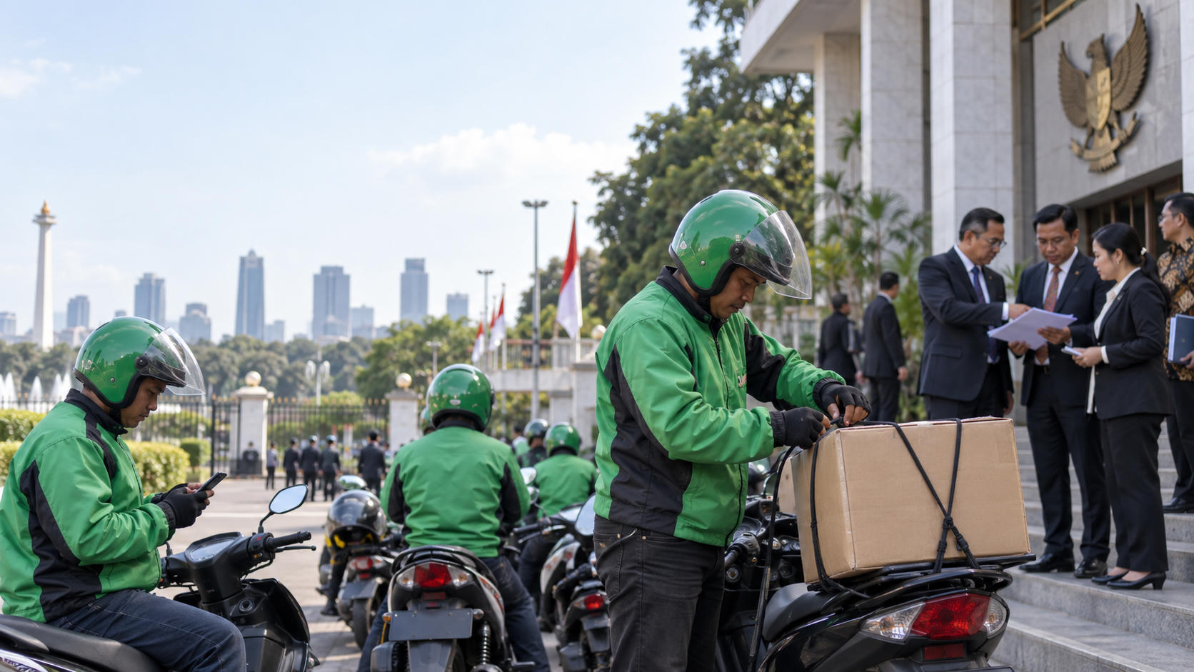 Perpres Ojol Rampung, Atur Tarif dan Angkutan Barang