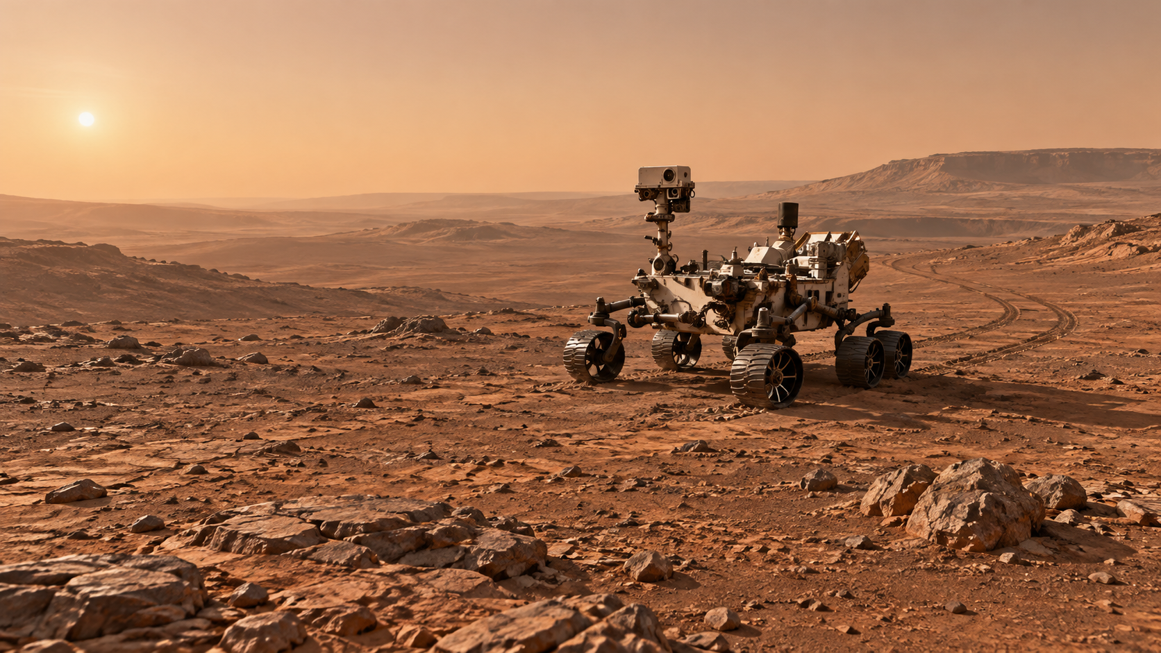 Perseverance Tempuh 45,2 Kilometer di Mars