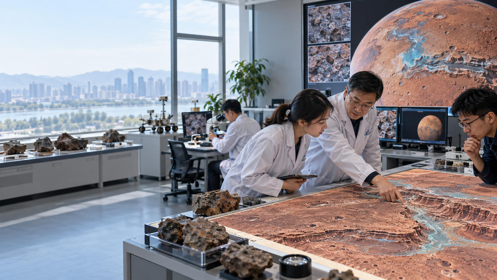 Peta Geologi China Ungkap Jejak Air di Mars