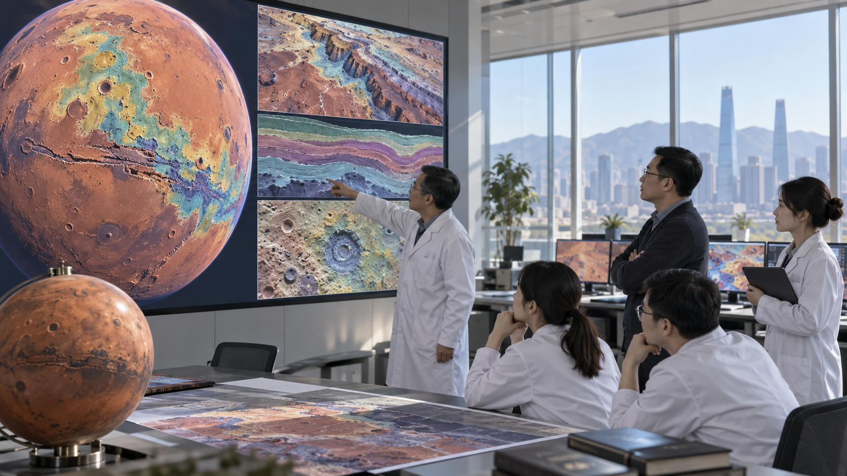 Peta Geologi Mars China Ditargetkan Rampung 2028