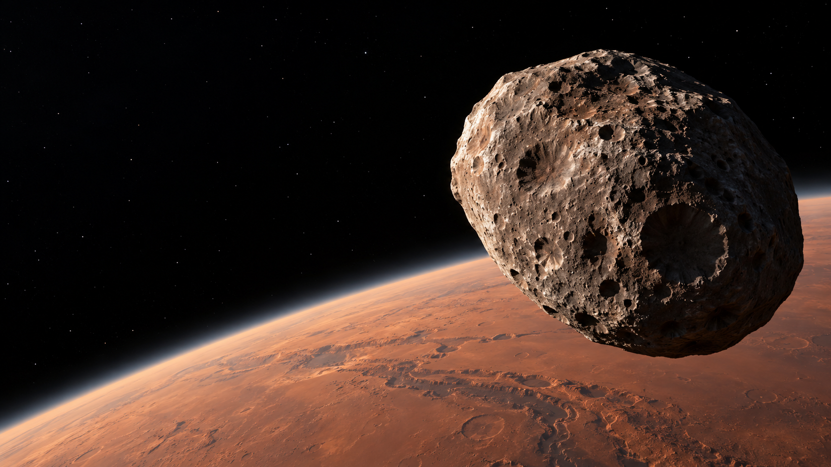 Phobos dan Rahasia Awal Pembentukan Tata Surya