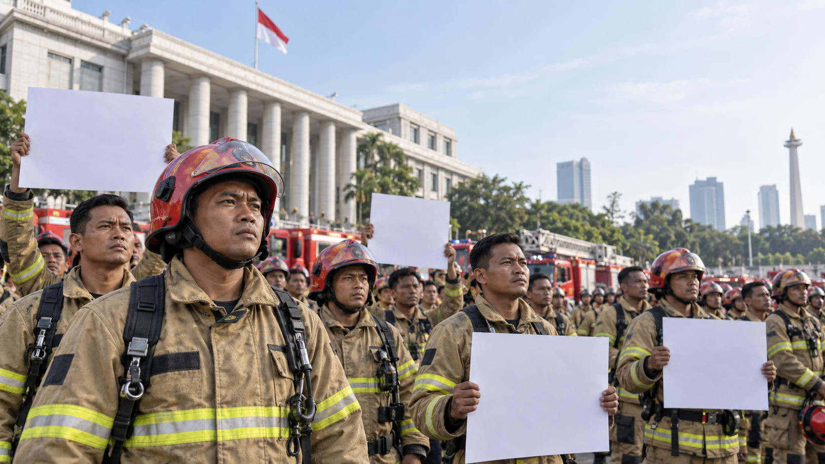 PNS Damkar Demo Tuntut Kenaikan Gaji: Fakta dan Respons