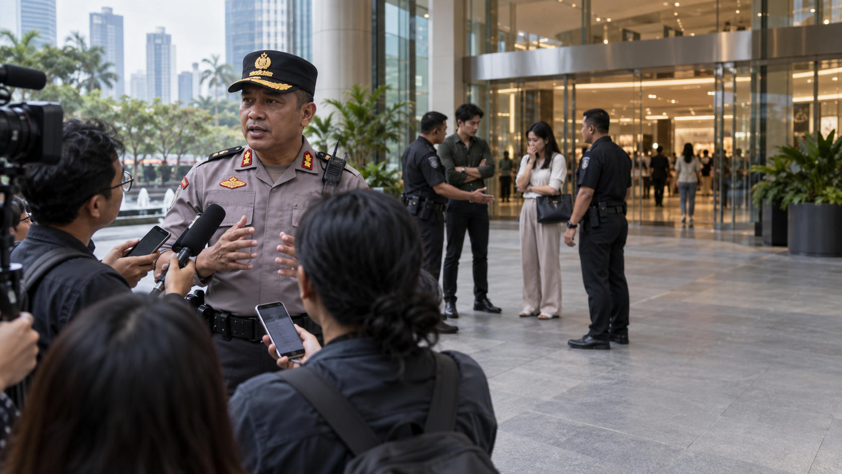 Polisi Bantah Isu Wanita di Sency sebagai Copet