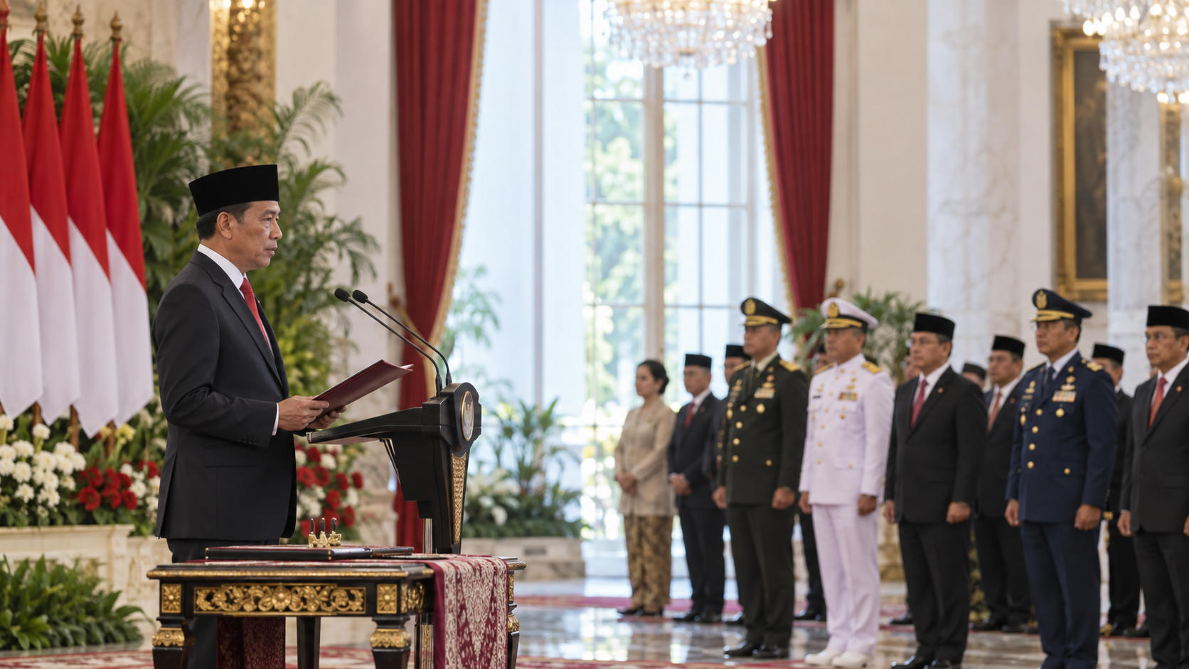 Prabowo Lantik Pejabat Siang Ini, Siapa Kapolri Baru?