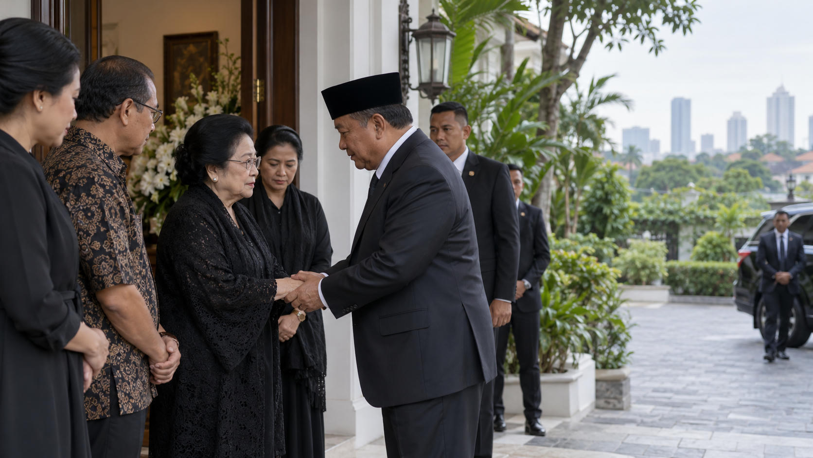 Prabowo Takziah ke Rumah Megawati: Pertemuan Sangat Personal