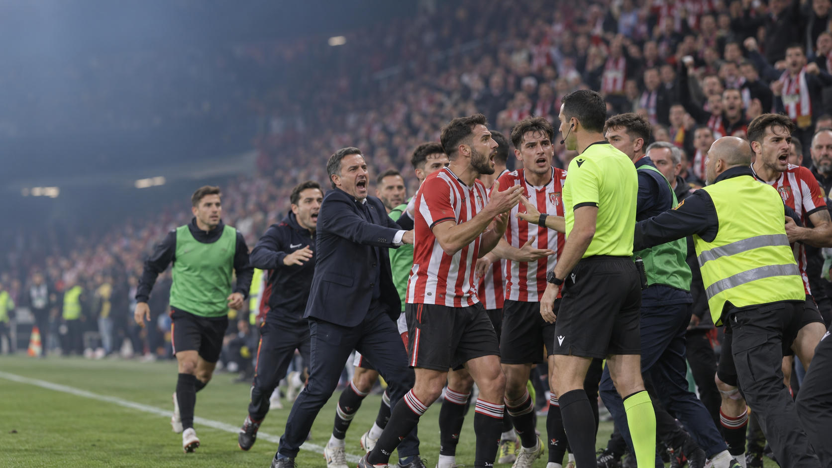 Protes Tak Terkendali di Akhir Laga Rayo vs Athletic