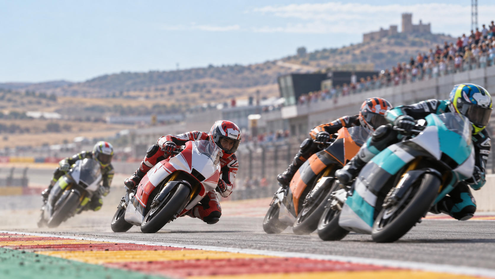 Ramadhipa Nyaris Podium di Race 2 Moto3 Junior Aragon 2026