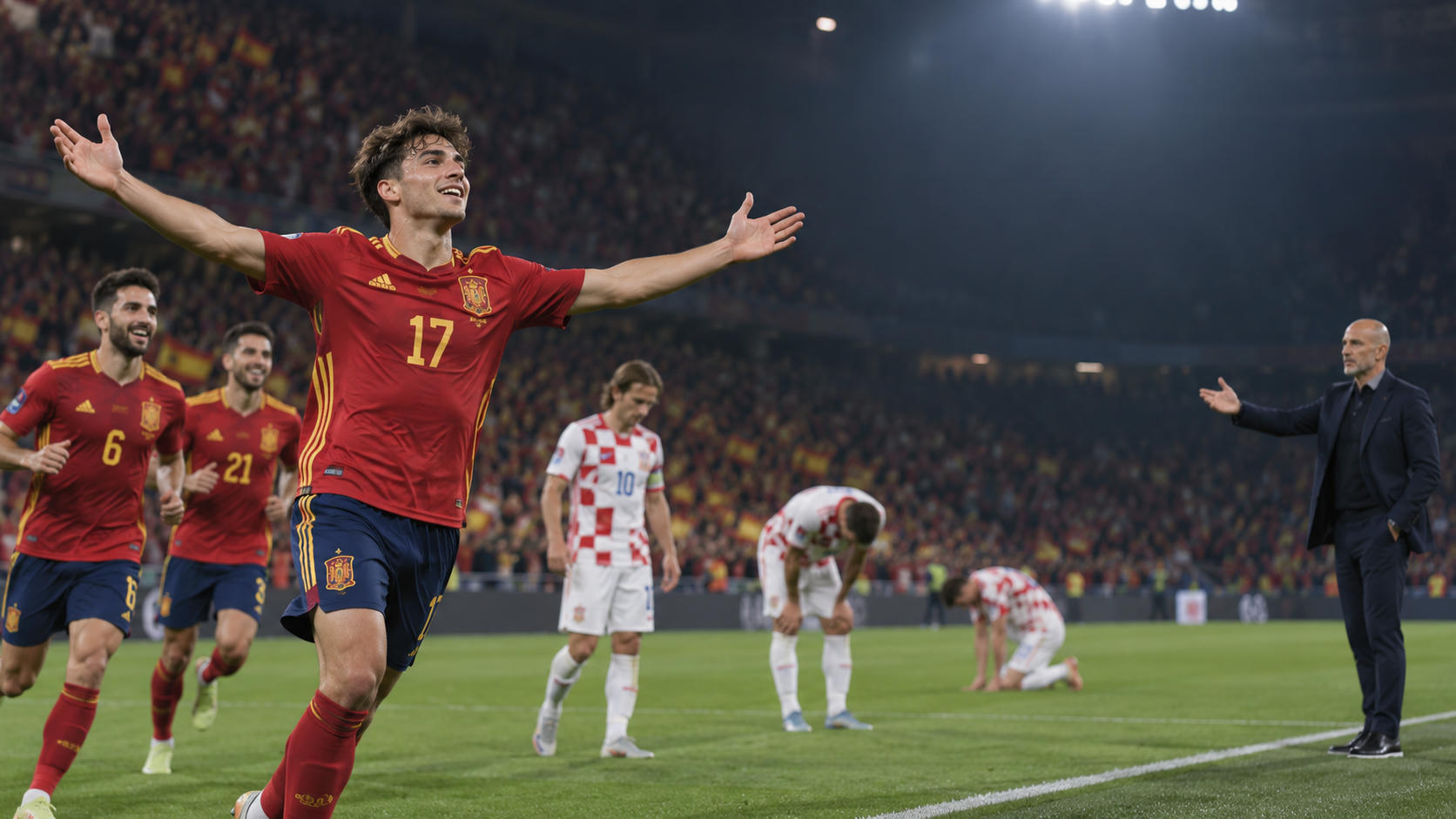 Rating Pemain Spanyol vs Kroasia: Yamal Nilai 10