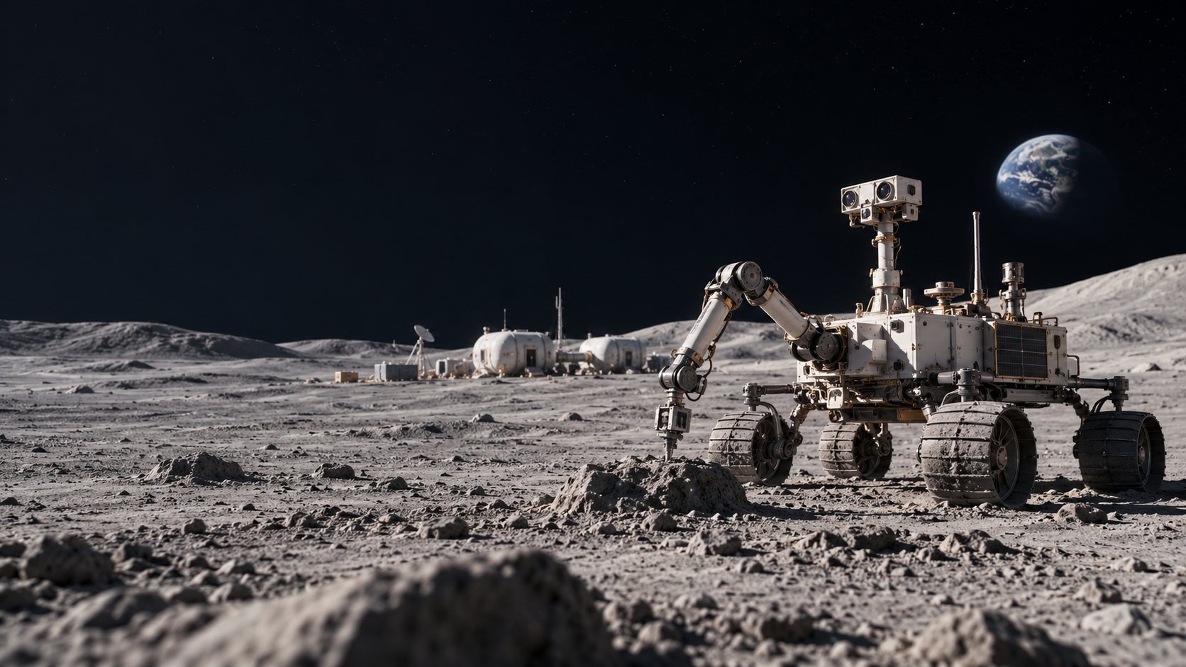 Robot NASA untuk Mendukung Pangkalan Bulan