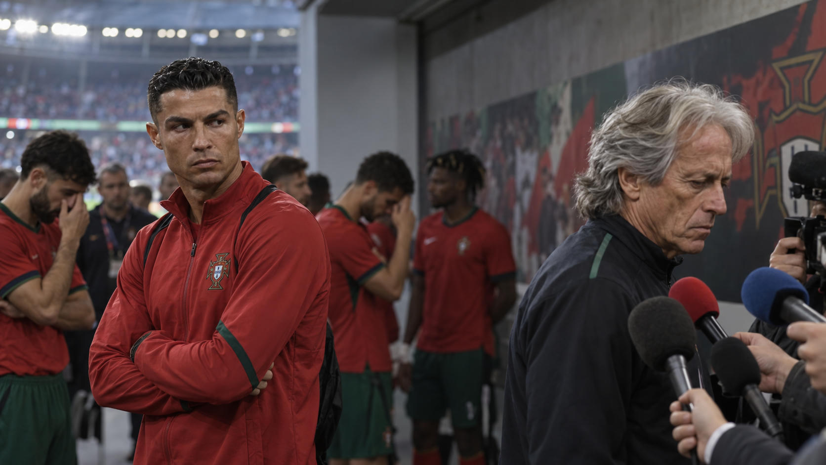 Ronaldo Dukung Kritik Rekan Setim, Jorge Jesus Bungkam