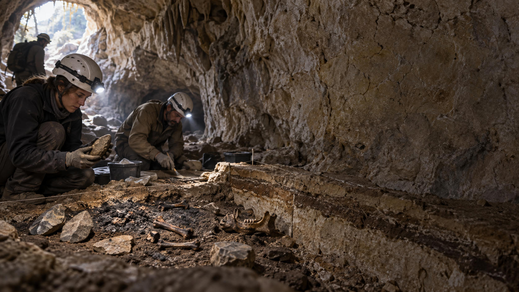 Ruang Tersegel 40 Ribu Tahun Ungkap Kehidupan Neanderthal