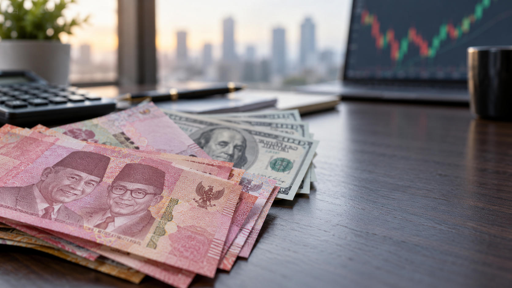 Rupiah Ditutup Rp17.978 per Dolar AS Hari Ini