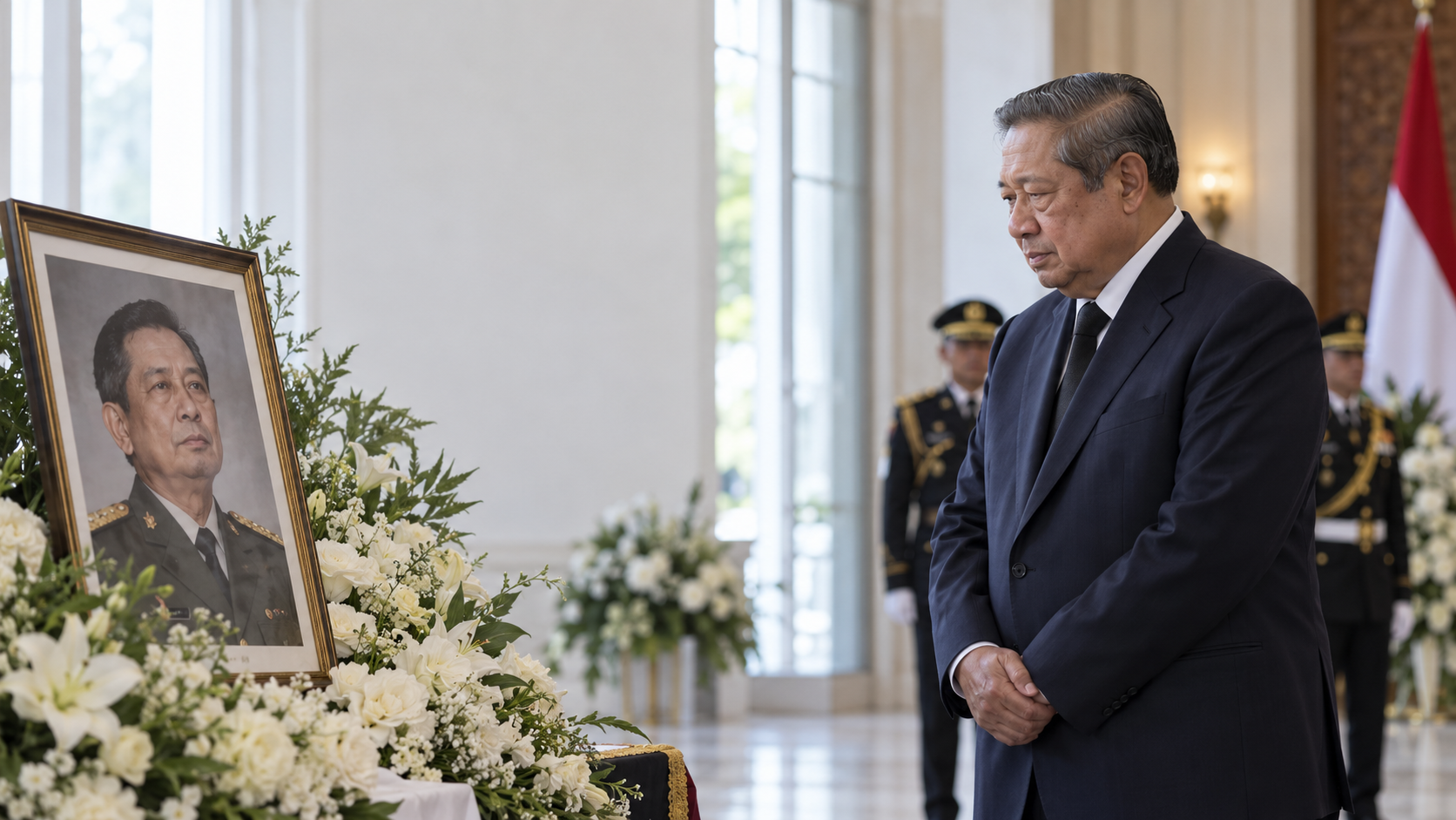 SBY Kenang Widodo AS sebagai Prajurit Negarawan