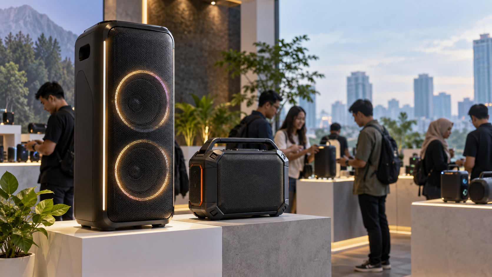 Sharp Perluas Lini Party Speaker dengan Dua Seri