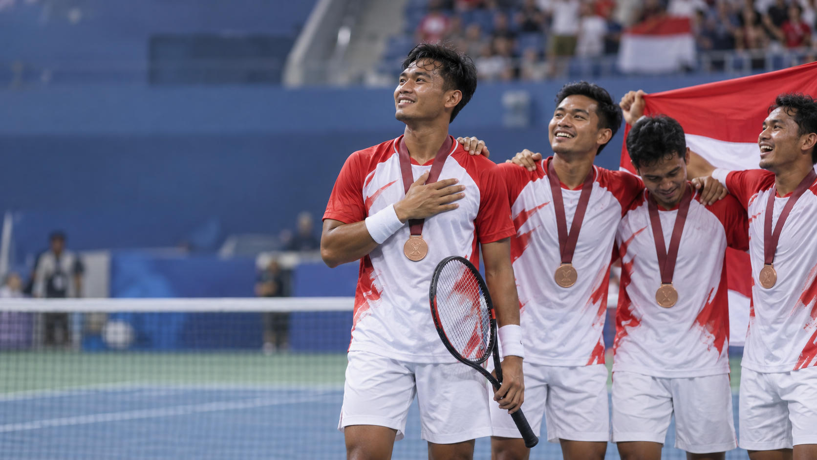 Soft Tenis Tambah Medali Perunggu untuk Indonesia