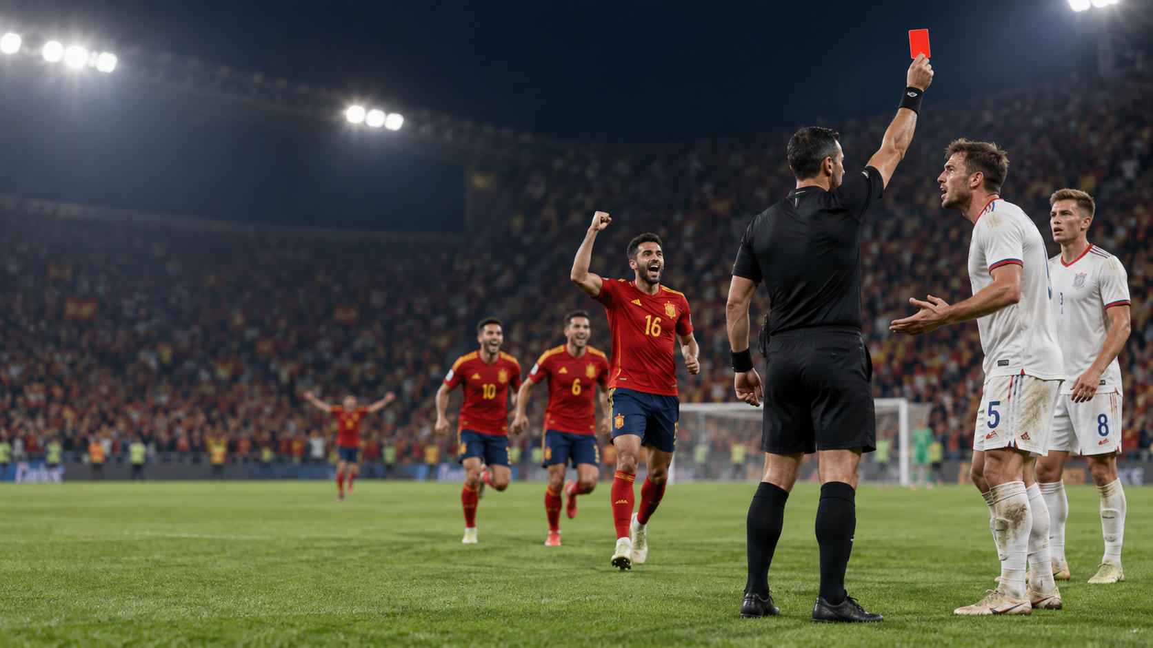 Spanyol Vs Ceko 3-1: Kartu Merah, Tren Positif La Roja