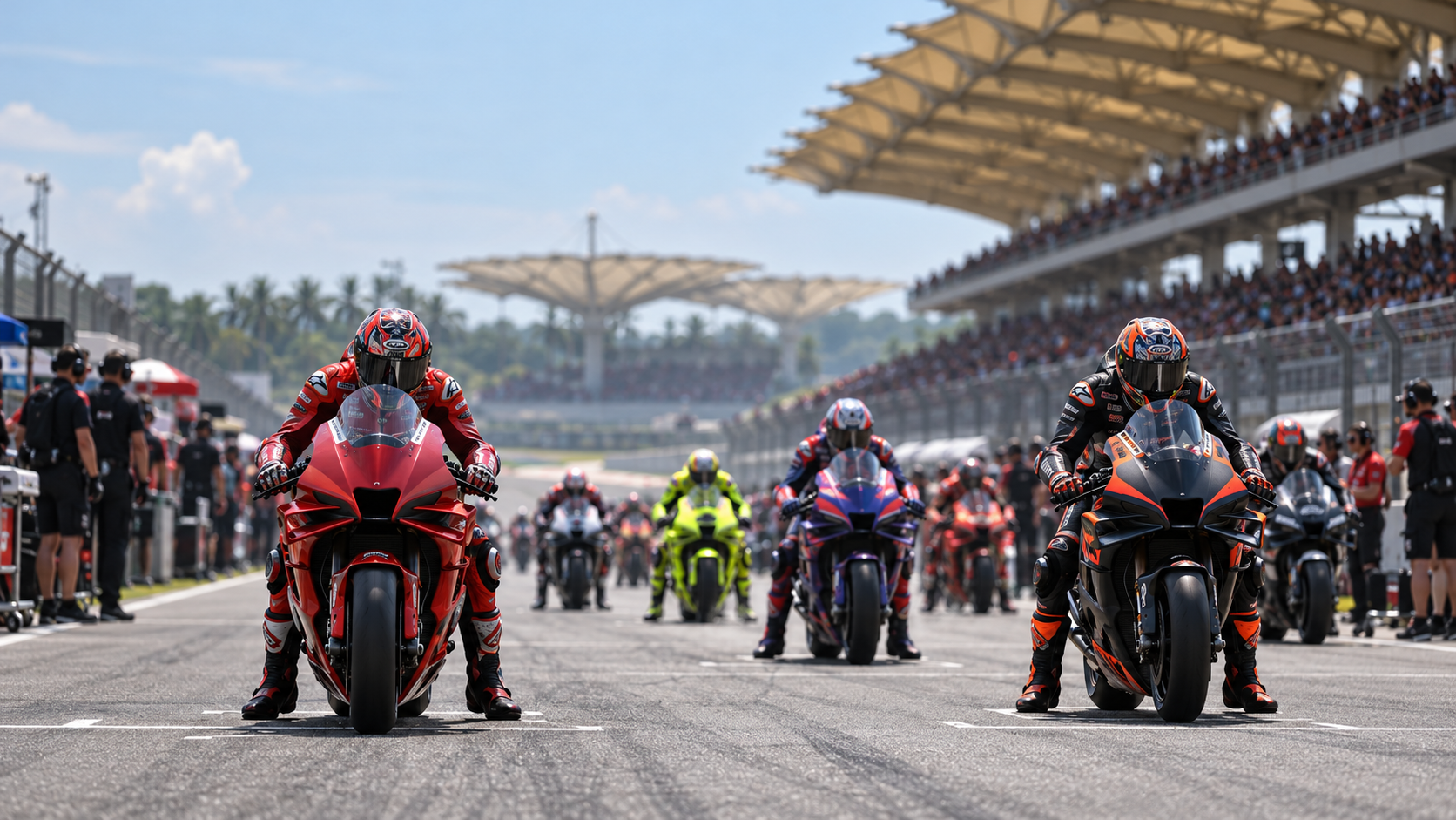 Starting Grid Sprint Race MotoGP Malaysia Pukul 14.00 WIB