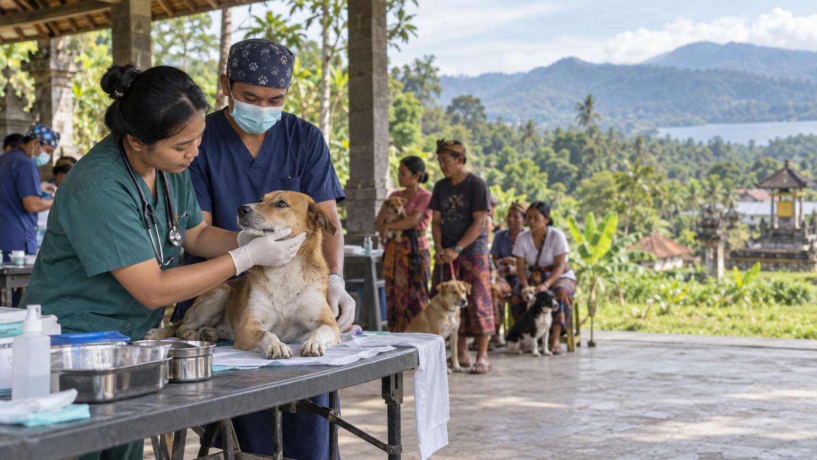 Sterilisasi Anjing Gratis di Gobleg Kendalikan Populasi