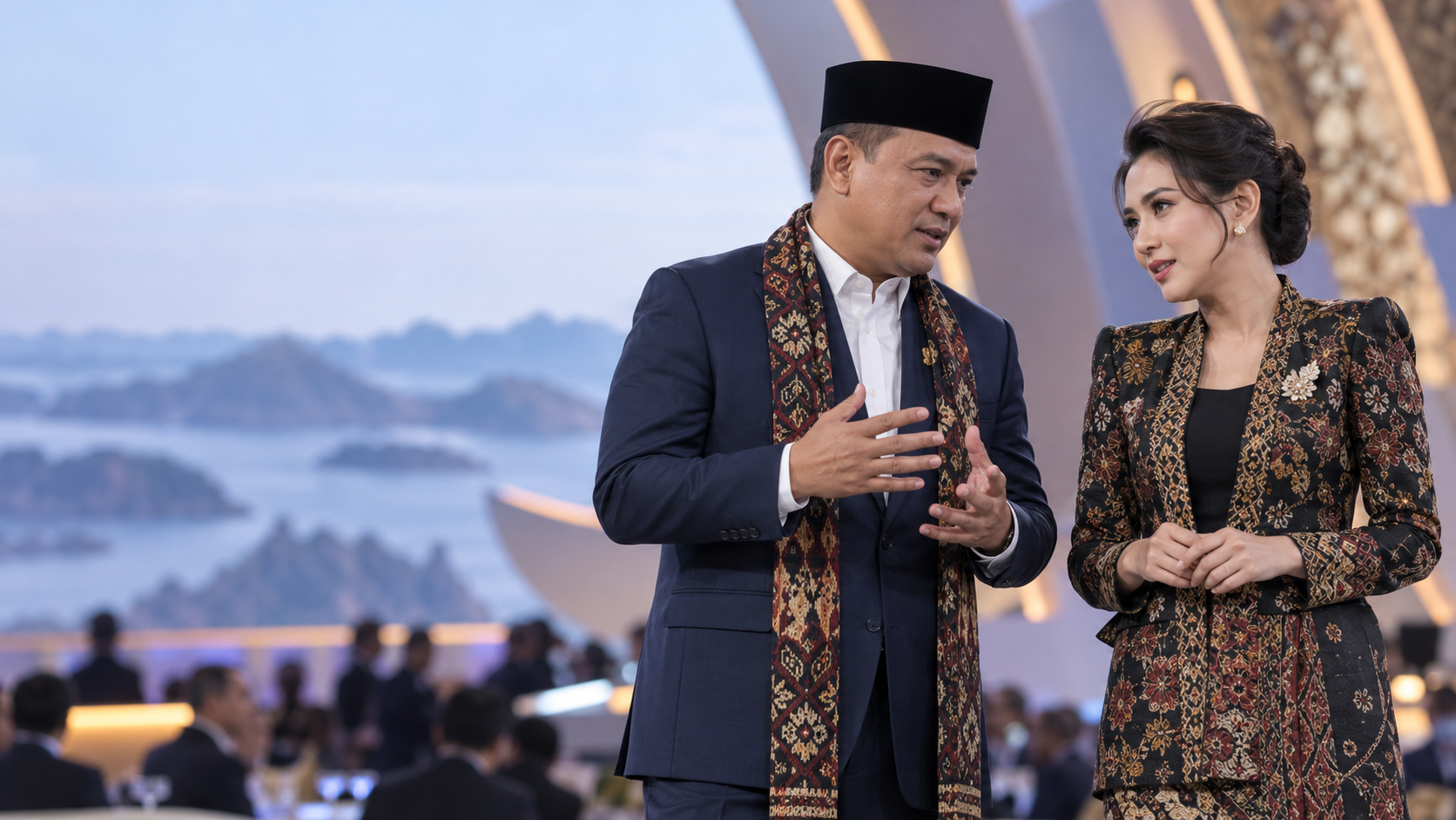 Strategi Ekonomi Kreatif NTB Lalu Iqbal di Forum Dunia