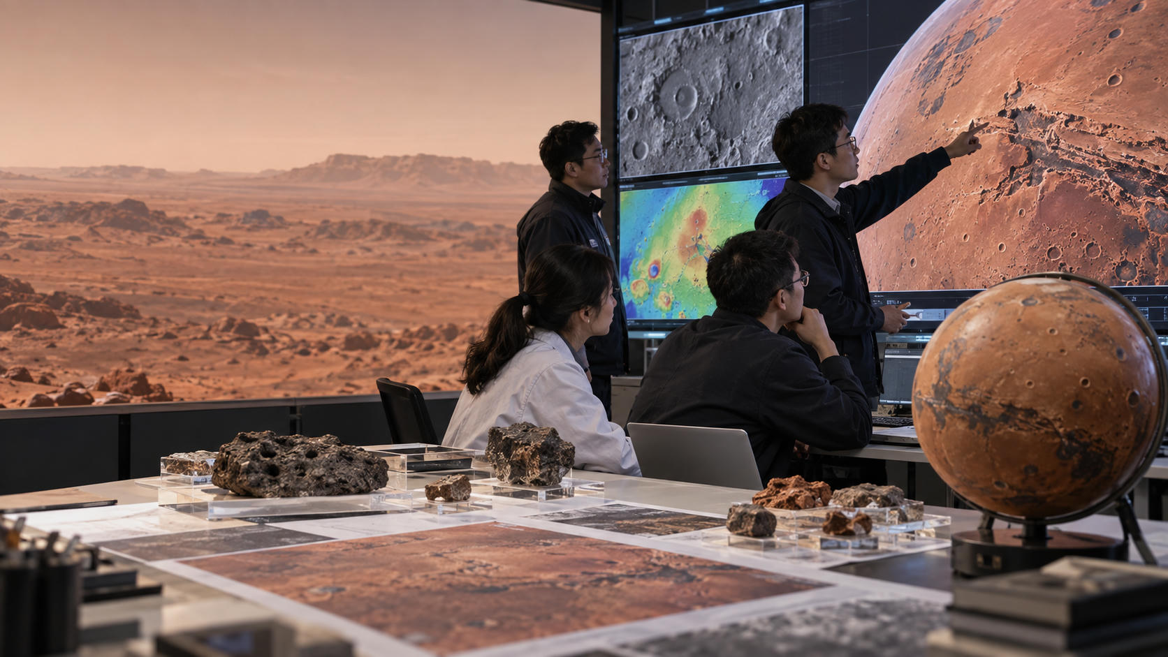 Tiongkok Targetkan Peta Geologi Mars Selesai 2028