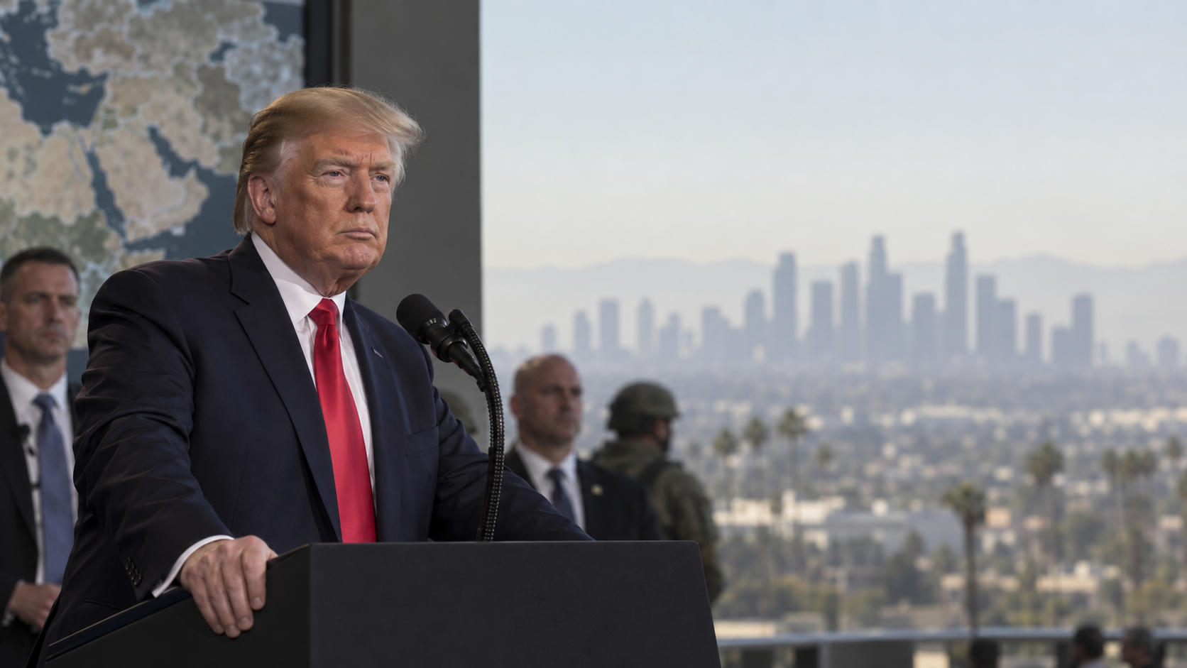 Trump, Ancaman Iran, dan Penyebutan Los Angeles
