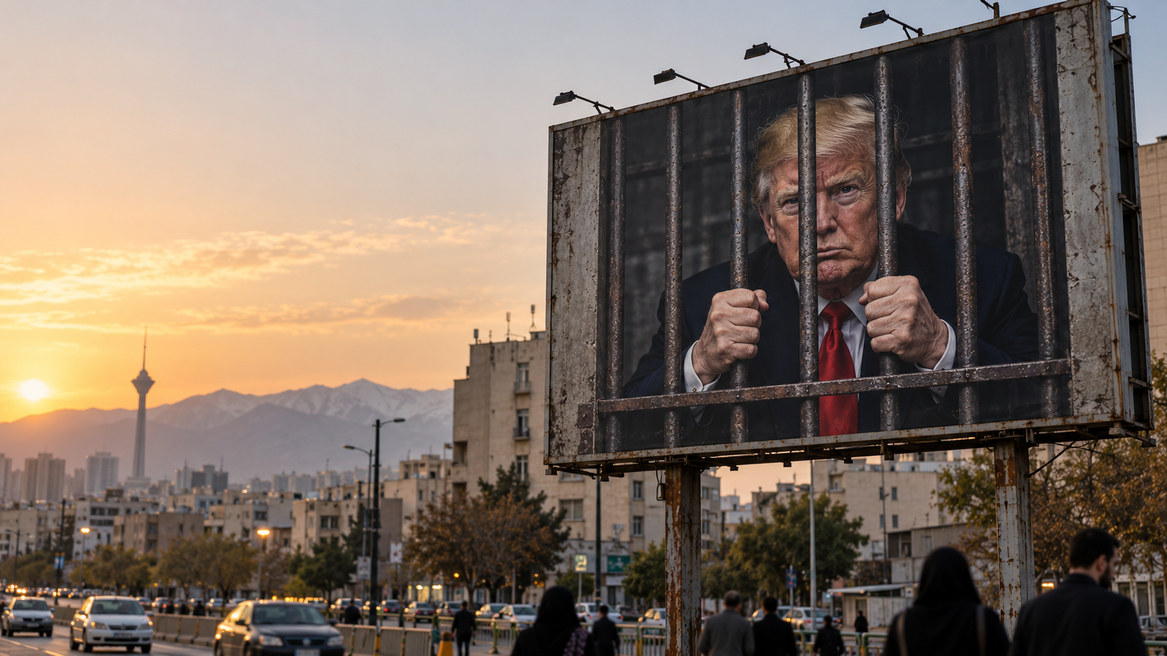 Trump di Balik Jeruji di Iran: Simbol atau Fakta?