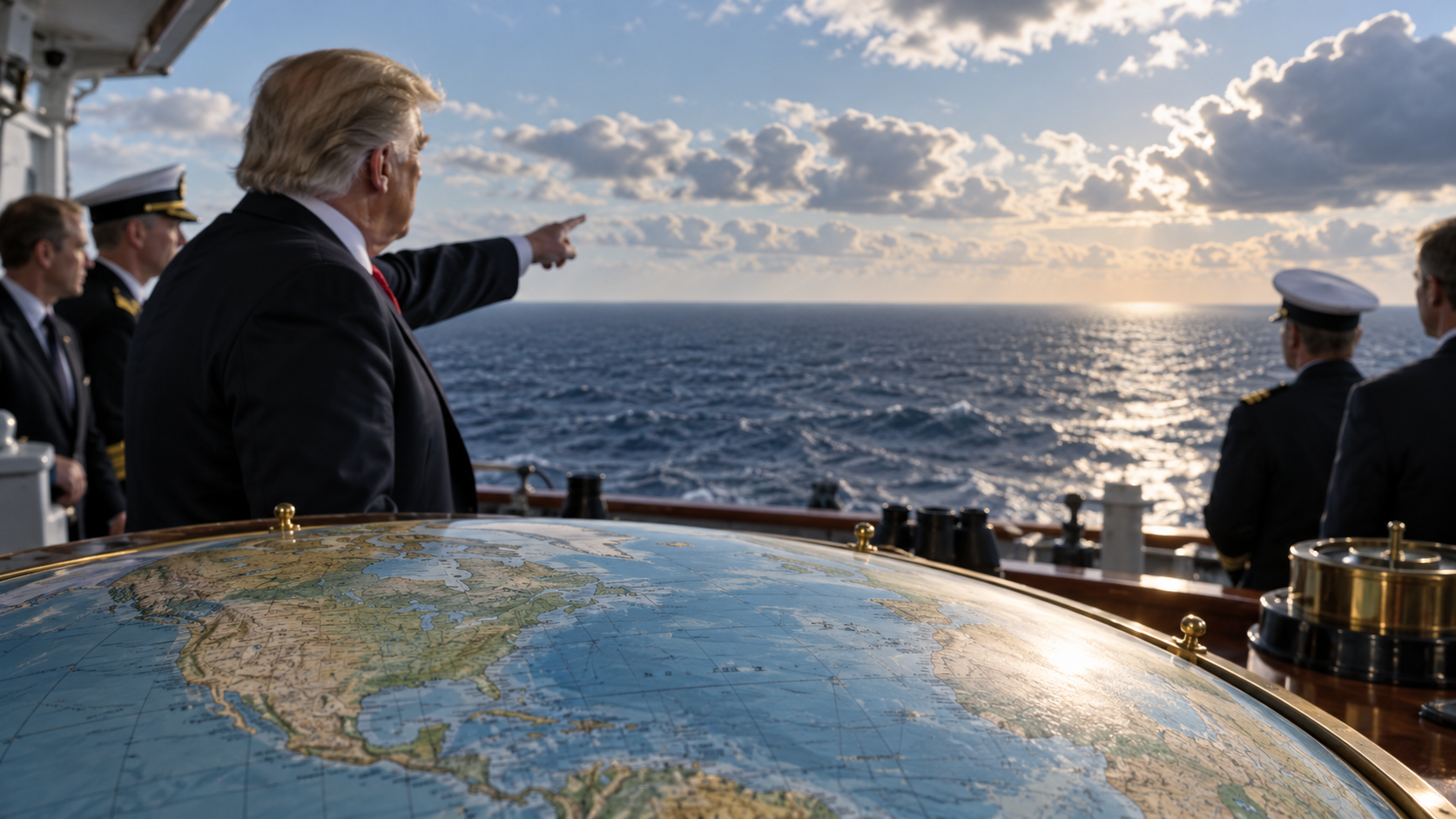 Trump Disebut Usulkan Nama “Samudra Trump”