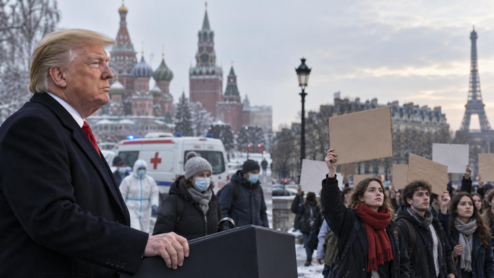 Trump, Wabah Rusia, Demo Pelajar Prancis: Fakta & Cek