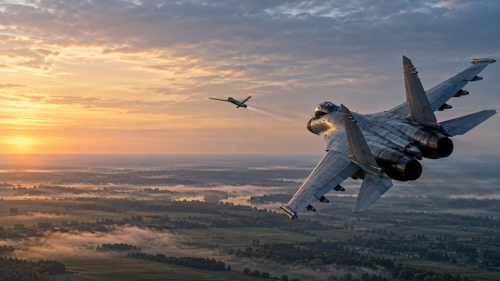 Ukraina Hadapi Dilema Jet Tempur dan Drone Murah Rusia
