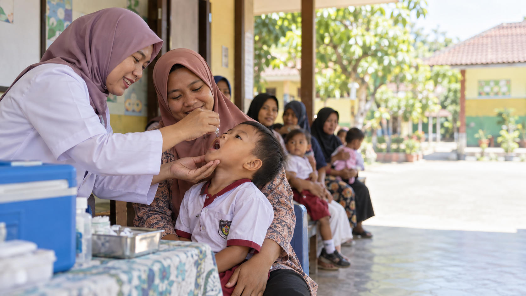 Vaksinasi Rutin di Bias, Tanggul: Panduan Orang Tua