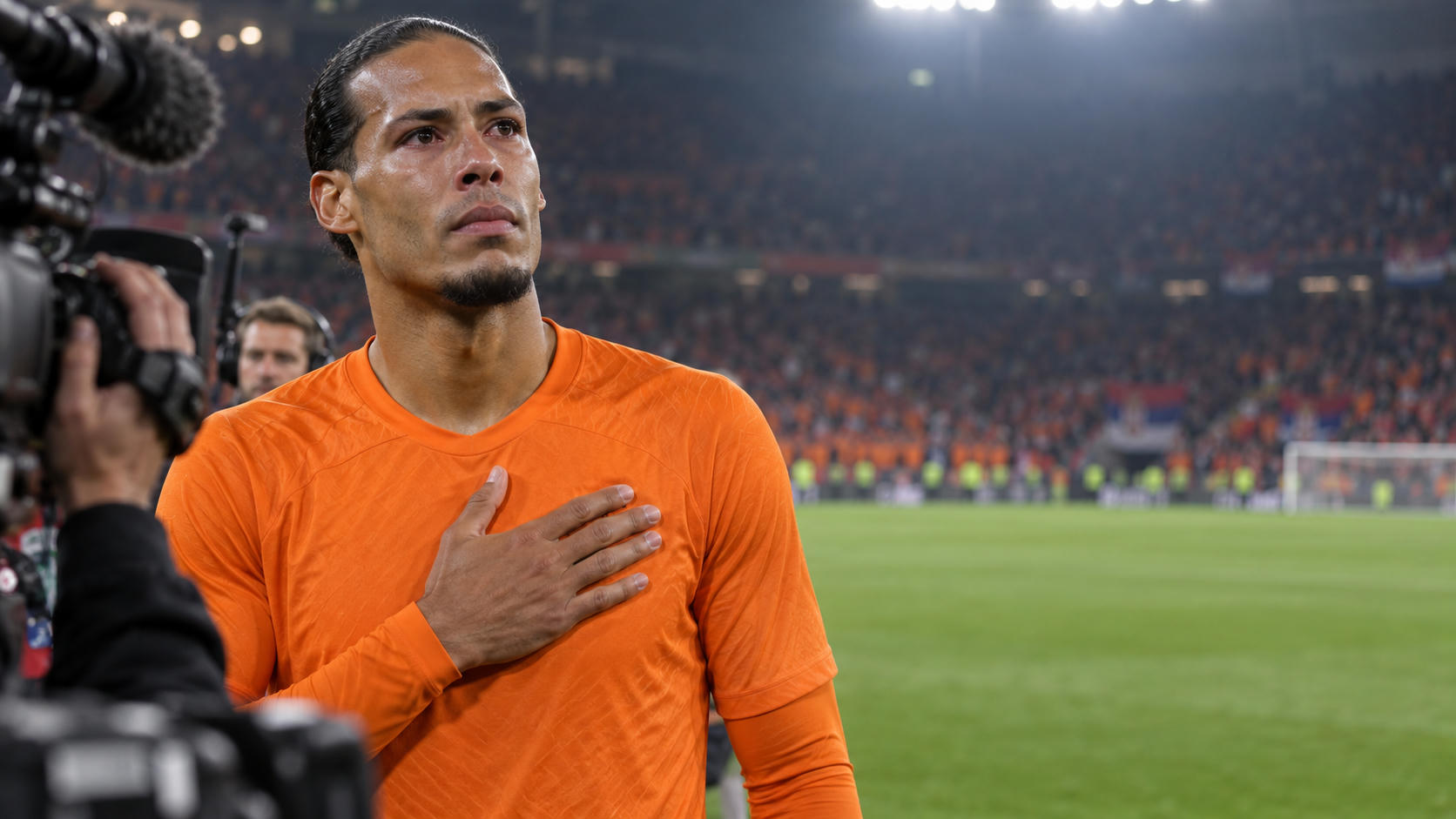 Virgil van Dijk Emosional Usai Belanda vs Serbia