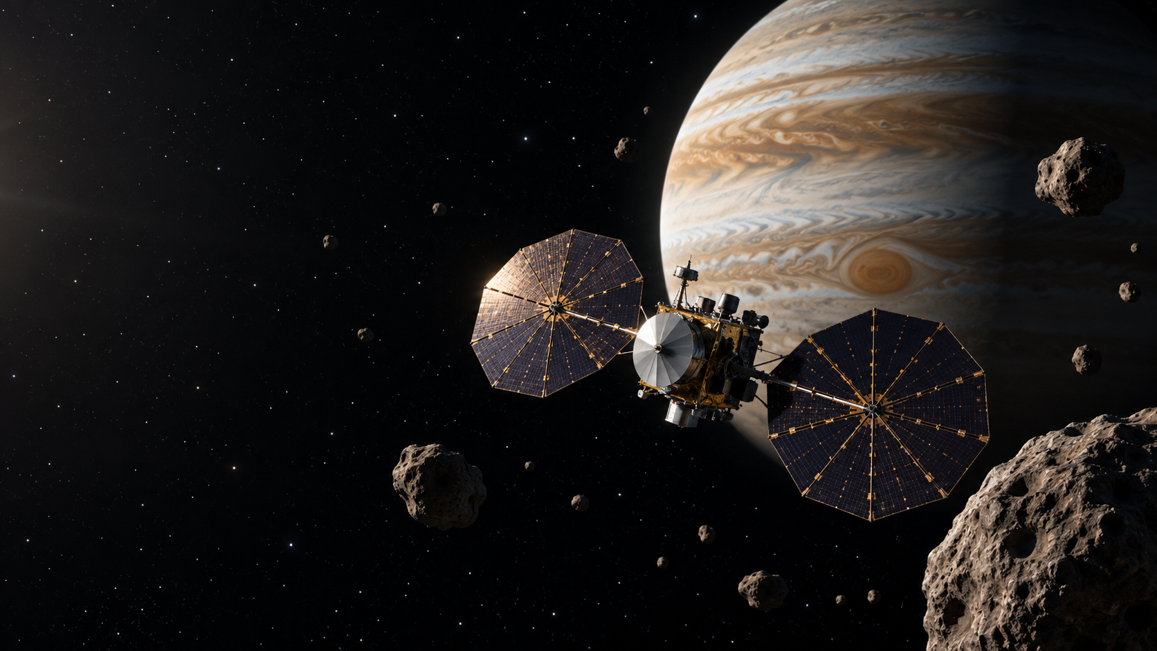 Wahana Lucy NASA Tiba di Wilayah Asteroid Trojan Jupiter