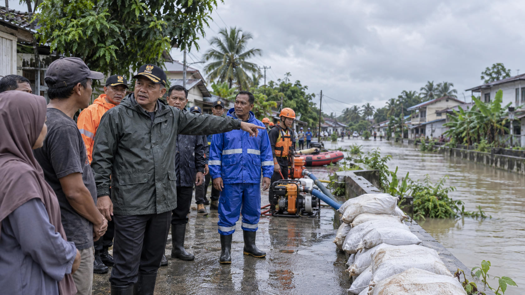 Wali Kota Perkuat Kesiapsiagaan Musim Hujan di Rumbai