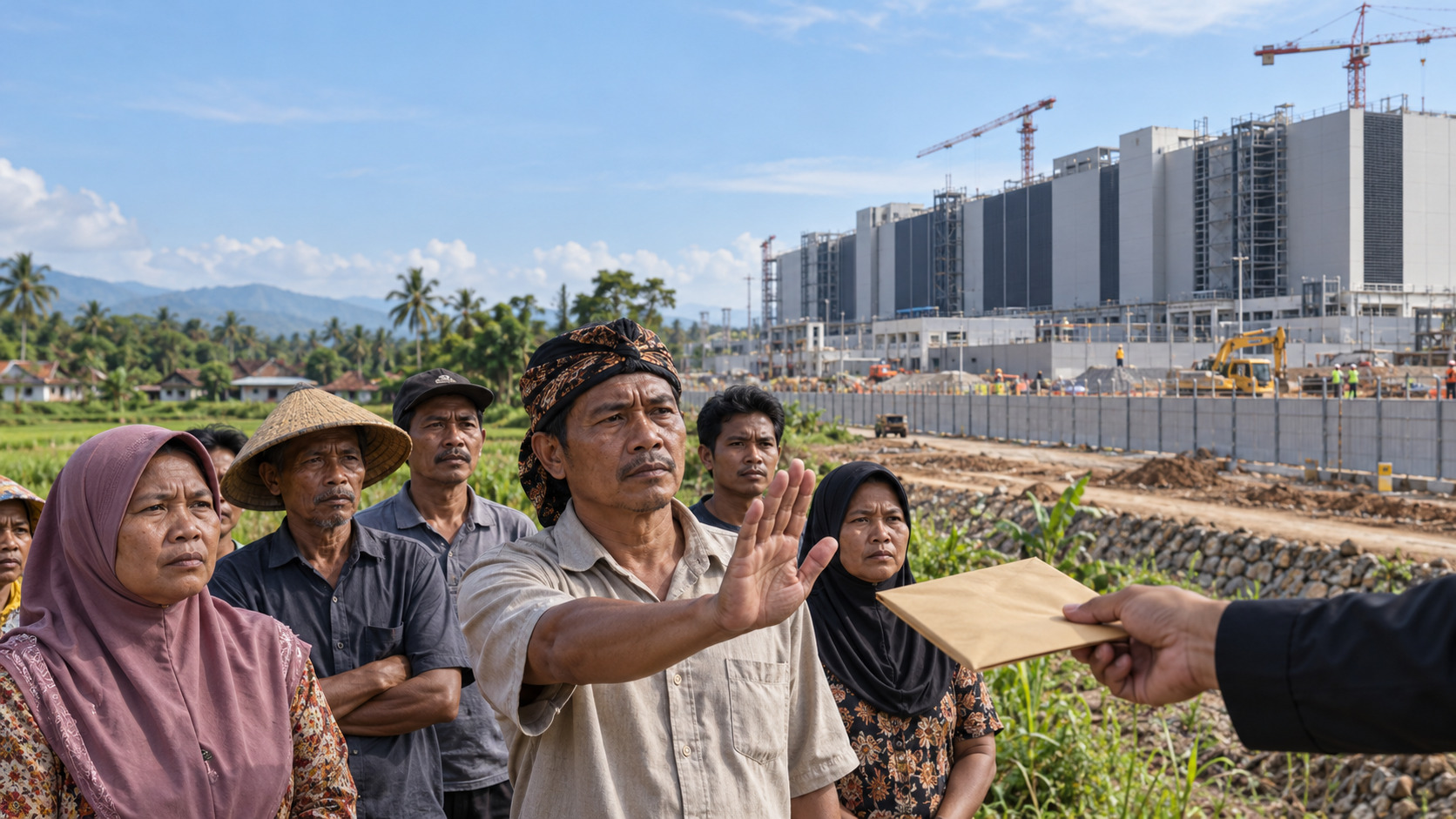 Warga Tolak Pusat Data Amazon meski Ditawari Rp180 Juta