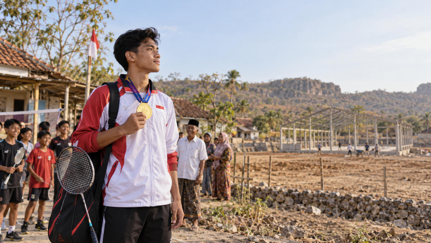 Zaki Ubaidillah Rencanakan GOR dari Bonus Asian Games 2026